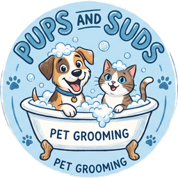 Pups & Suds logo